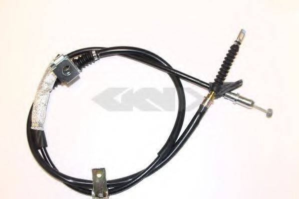 DAEWOO 96246680 Трос, стоянкова гальмівна система