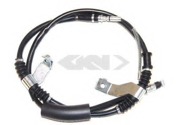 DAEWOO 96549802 Трос, стоянкова гальмівна система