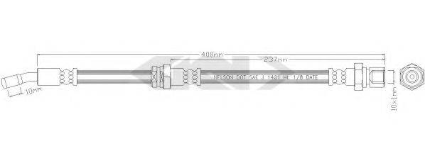 DAEWOO 96397202 Гальмівний шланг