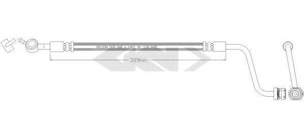 REMKAFLEX 6820 Гальмівний шланг