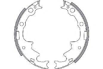 JEEP 04423606 Комплект гальмівних колодок