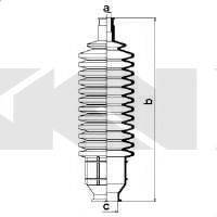 FORD 1568355 Комплект пильника, рульове керування