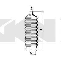 FORD 270597 Комплект пильника, рульове керування