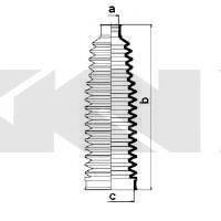 VAG 4E0419831 Комплект пильника, рульове керування