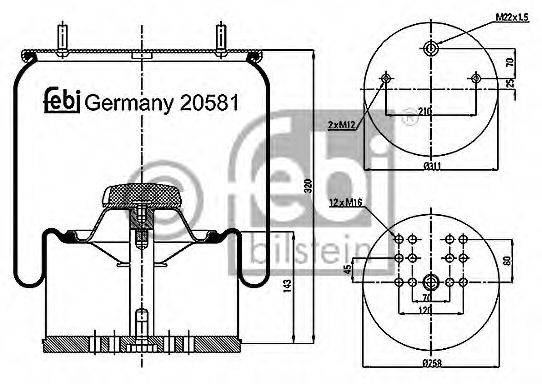 FEBI BILSTEIN 20581