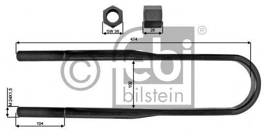 FEBI BILSTEIN 39177 Драбина ресори