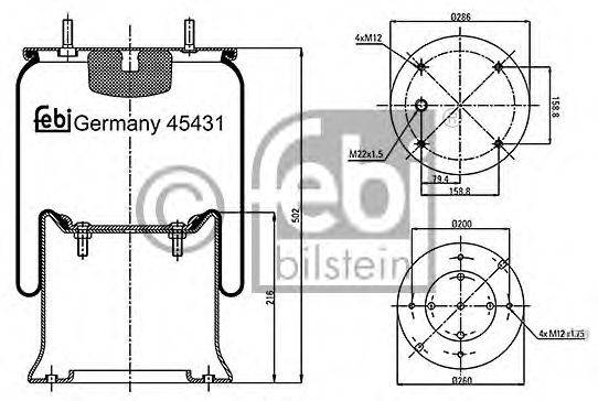 FEBI BILSTEIN 45431