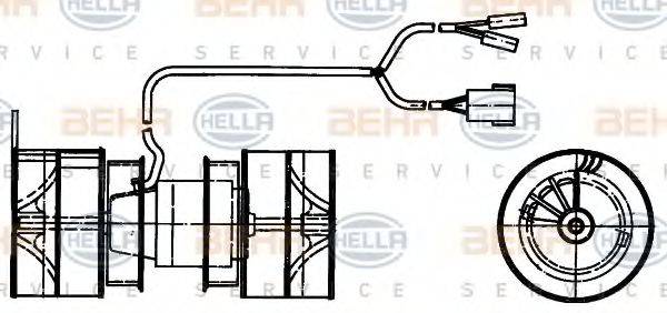 BEHR HELLA SERVICE 8EW 009 157-361