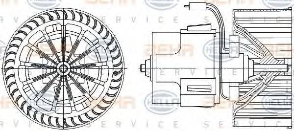 BEHR HELLA SERVICE 8EW 009 157-521