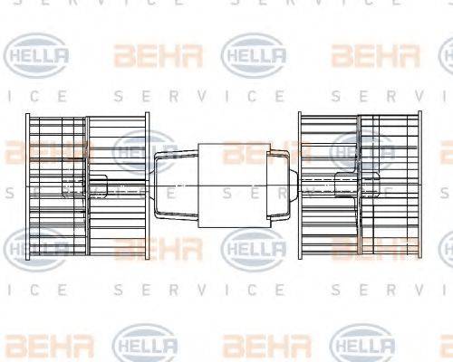 BEHR HELLA SERVICE 8EW 009 158-281