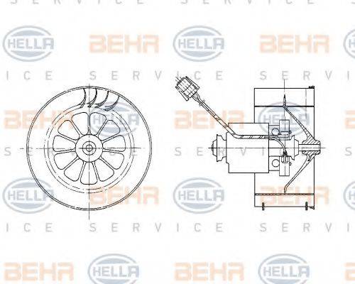 BEHR HELLA SERVICE 8EW 009 158-331