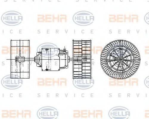BEHR HELLA SERVICE 8EW 009 159-091