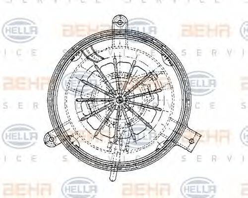 BEHR HELLA SERVICE 8EW 009 159-251