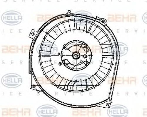 BEHR HELLA SERVICE 8EW 009 159-321