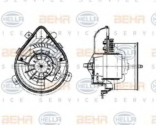 BEHR HELLA SERVICE 8EW 009 159-391