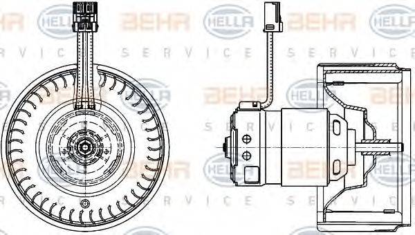 BEHR HELLA SERVICE 8EW 009 159-631