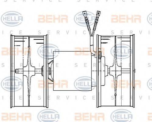 BEHR HELLA SERVICE 8EW 009 159-711