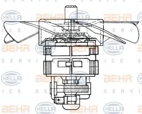 BEHR HELLA SERVICE 8EW 009 160-371