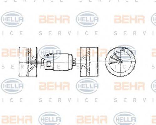 BEHR HELLA SERVICE 8EW 009 160-491
