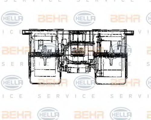 BEHR HELLA SERVICE 8EW 009 160-631