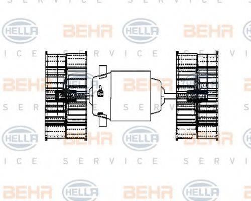 BEHR HELLA SERVICE 8EW 009 160-641
