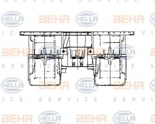 BEHR HELLA SERVICE 8EW 009 160-791
