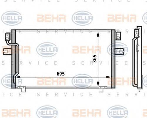 BEHR HELLA SERVICE 8FC 351 024-171