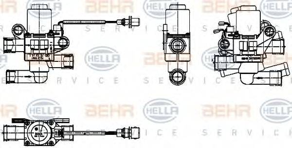 BEHR HELLA SERVICE 9XL 351 024-501