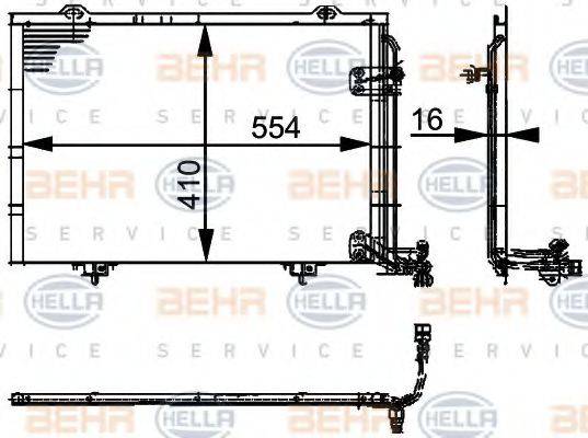 BEHR HELLA SERVICE 8FC 351 037-331
