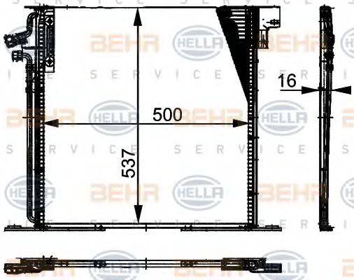 BEHR HELLA SERVICE 8FC 351 037-341
