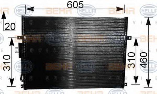 BEHR HELLA SERVICE 8FC 351 037-481