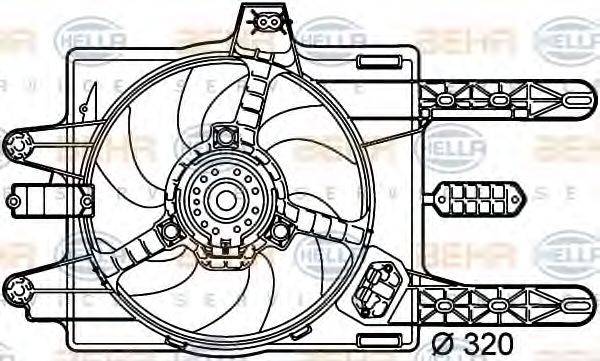 BEHR HELLA SERVICE 8EW 351 039-451
