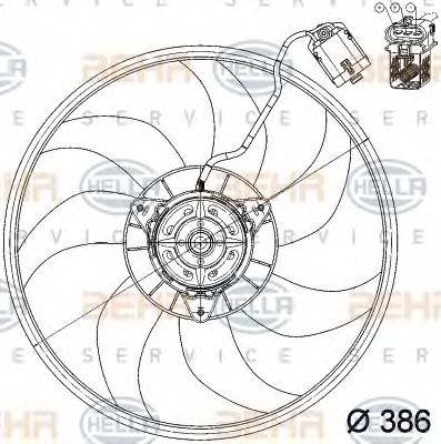 BEHR HELLA SERVICE 8EW 351 039-701
