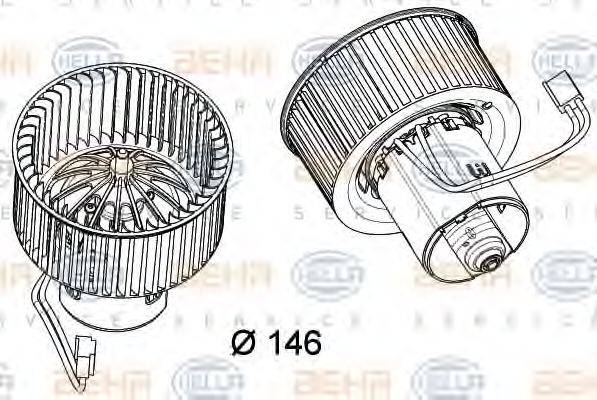 BEHR HELLA SERVICE 8EW 351 040-231