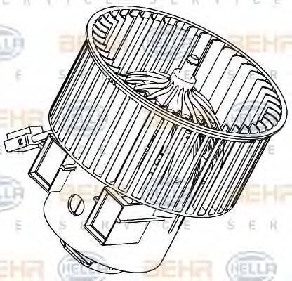 BEHR HELLA SERVICE 8EW 351 040-461