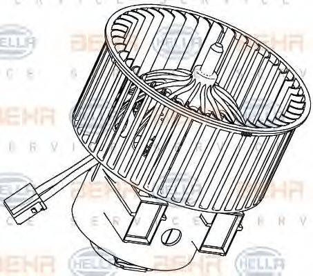 BEHR HELLA SERVICE 8EW 351 040-471