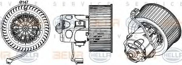 BEHR HELLA SERVICE 8EW 351 043-271