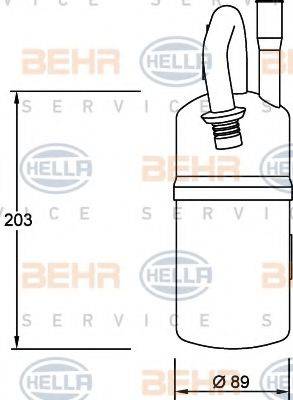 BEHR HELLA SERVICE 8FT 351 192-051
