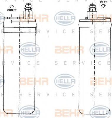 BEHR HELLA SERVICE 8FT 351 198-611