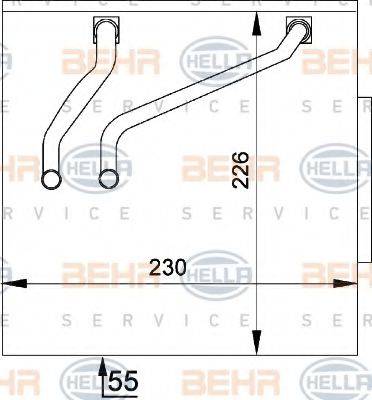 BEHR HELLA SERVICE 8FV 351 211-141