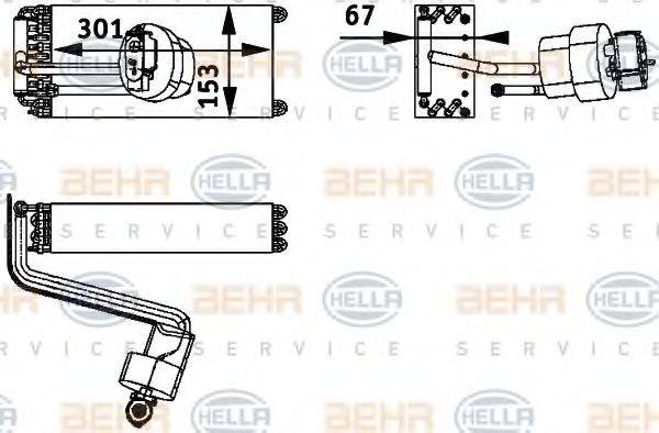 BEHR HELLA SERVICE 8FV 351 211-591