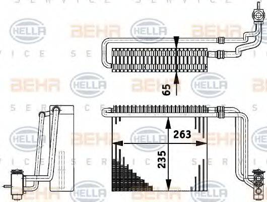 BEHR HELLA SERVICE 8FV 351 211-741