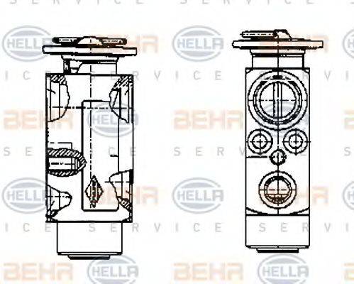 BEHR HELLA SERVICE 8UW 351 234-091
