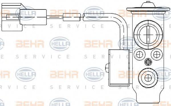 BEHR HELLA SERVICE 8UW 351 234-191