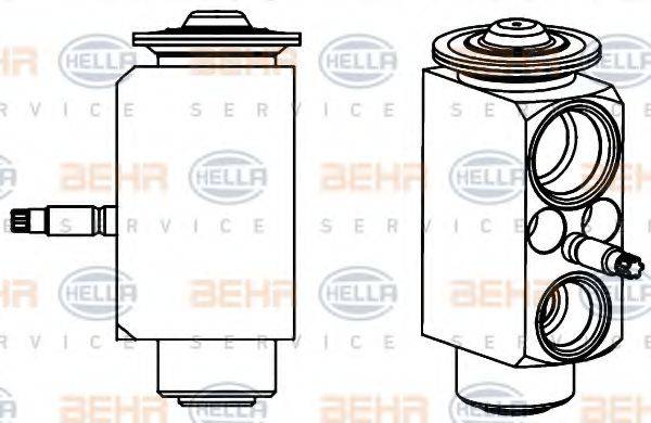 BEHR HELLA SERVICE 8UW 351 234-551