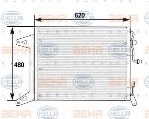 BEHR HELLA SERVICE 8FC 351 300-051