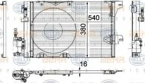 BEHR HELLA SERVICE 8FC 351 301-241