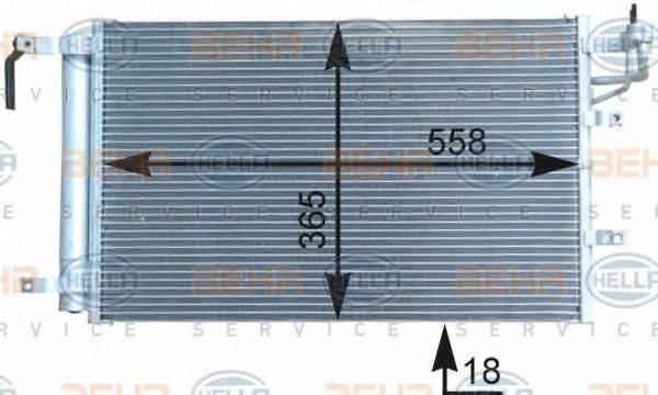 BEHR HELLA SERVICE 8FC 351 303-091