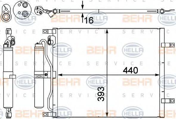 BEHR HELLA SERVICE 8FC 351 303-231