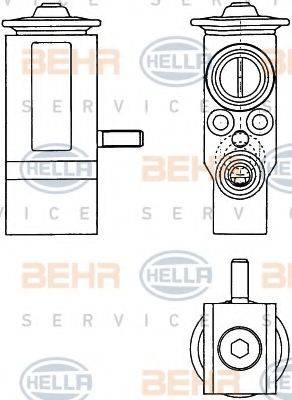 BEHR HELLA SERVICE 8UW 351 303-381
